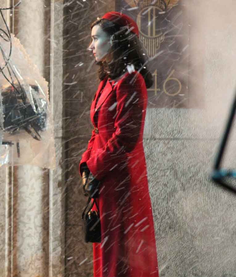 Nightmare Alley 2021 Molly Red Trench Coat